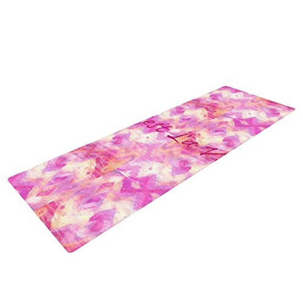 KESS InHouse Yoga Mat Ebi Emporium C'est La Vie Rare Limited MSRP 99.99